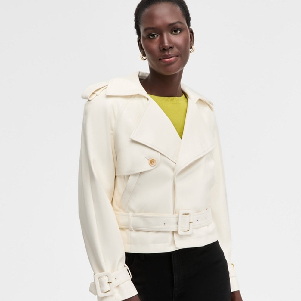 International Concepts Belted Trench Coat